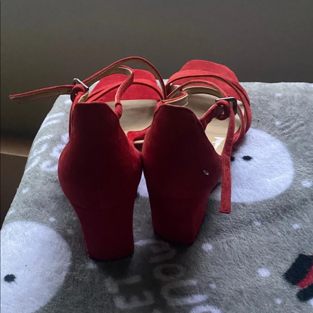 Elegant Red Espadrilles